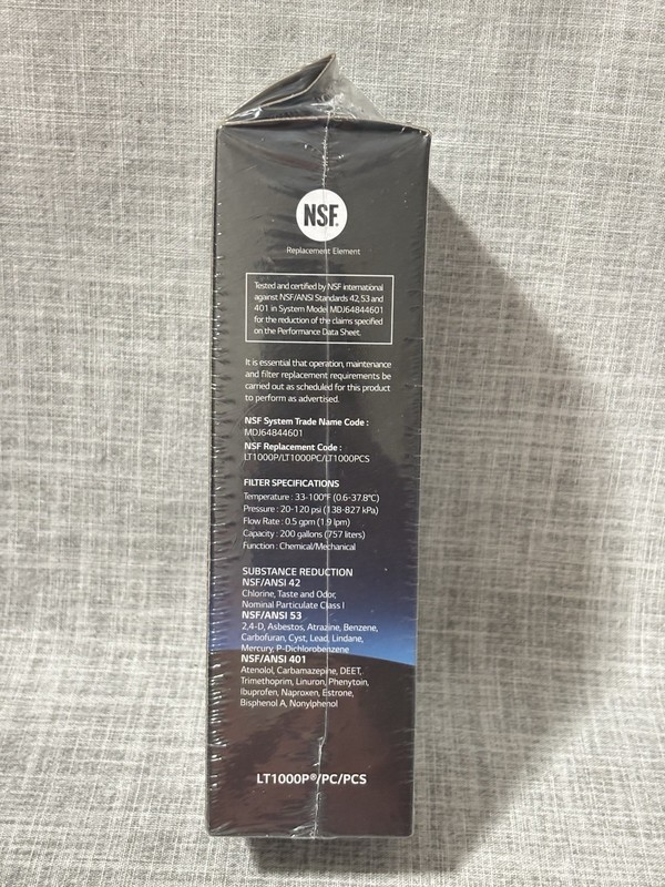 LG LT1000P Water Filter Replacement Cartridge ADQ747935 gallery