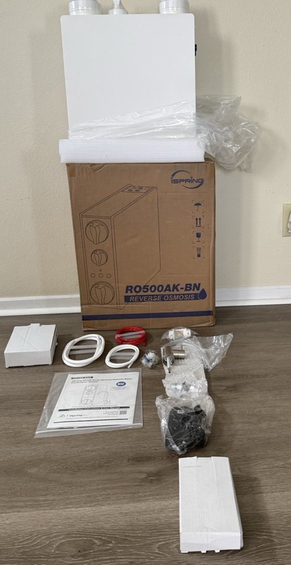 NEW RO500AK-BN Reverse Osmosis Water Filter, NSF 58 Certified, 500 GPD Tankless gallery