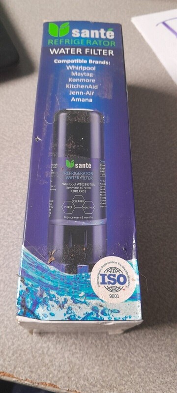 Sante Refrigerator Water Filters – KENMORE 46-9930, Maytag, Universal NEW