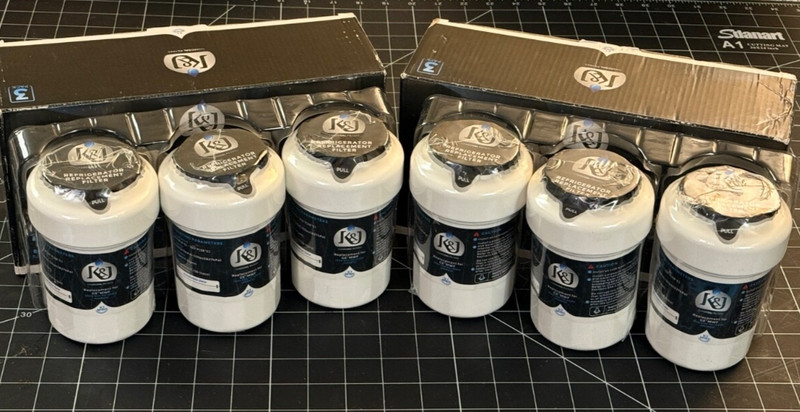 6 GE MWF Water Filters Fits GE Hotpoint Kenmore 9905 46-9991 46-9996 GWF GWFA