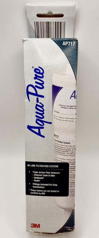 Aqua-Pure AP717 In-Line Water Filter, Chlorine, Sediment Removal, 1,500 gal
