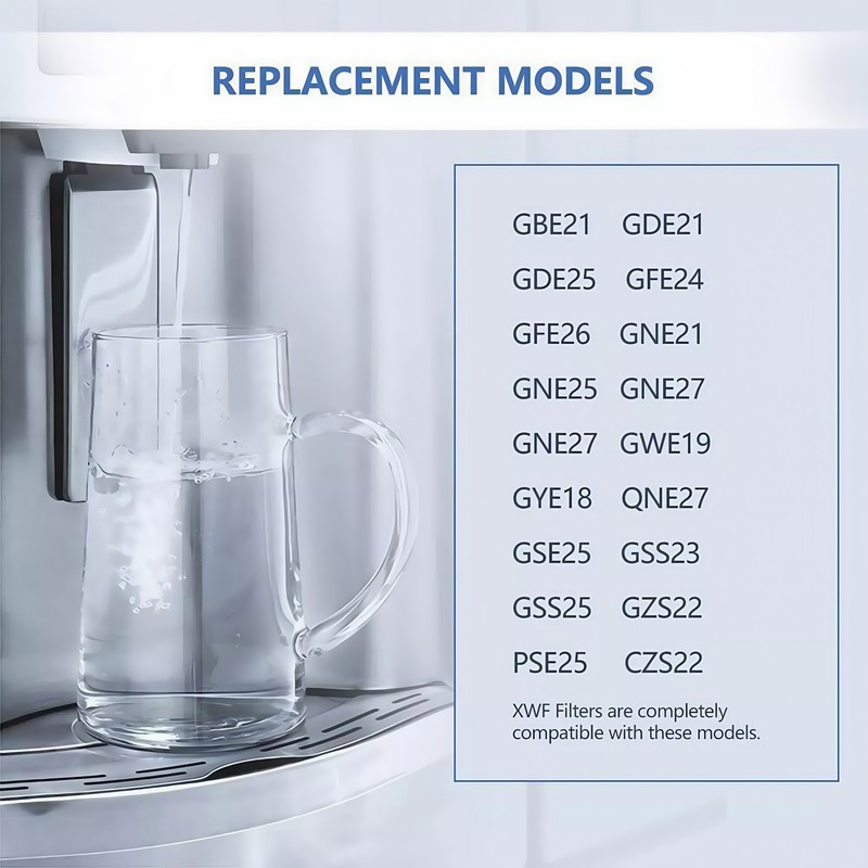 6Pack GE XWF Replacement XWF Appliances Refrigerator Water Filter New applicable gallery