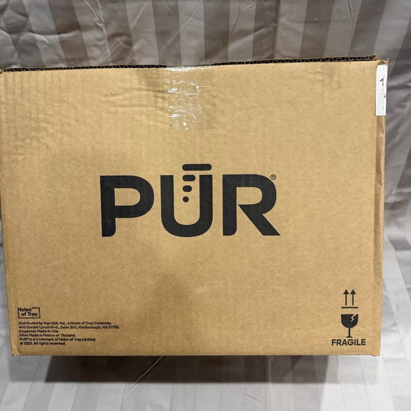 PUR 30-Cup Filter Jug Water Dispenser, Carbon Filter, Blue/White/Clear gallery