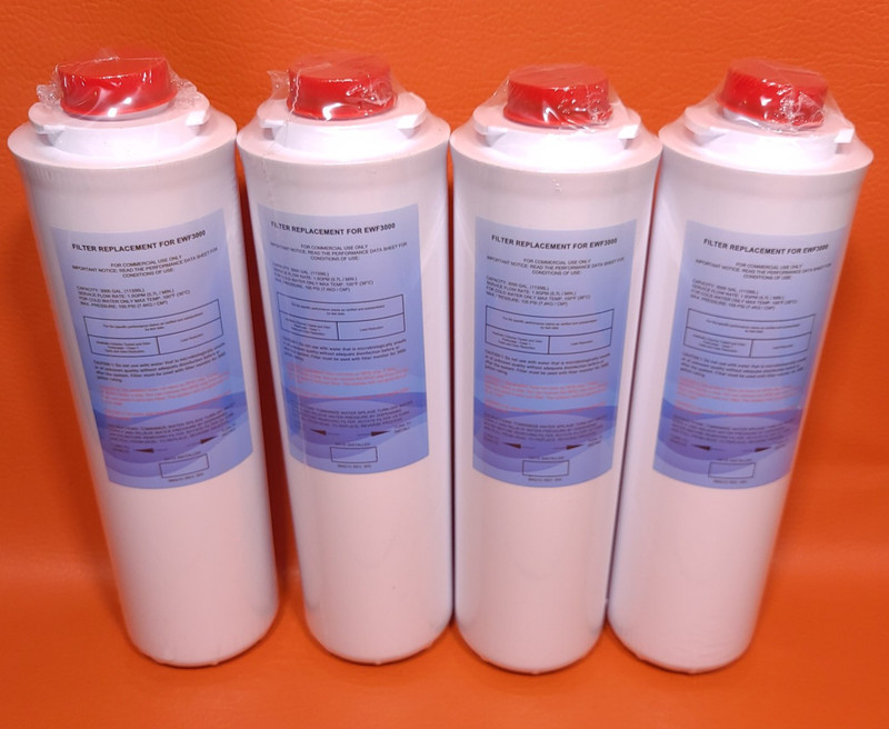 Replacement Filter No Chip Compatible For Elkay EzH2O EWF3000 51300-C Lot of 4