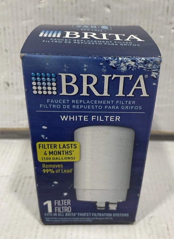BRITA TAP WATER FAUCET FILTER REPLACEMENT (1PK) ~ PURIFIER CLEANS 99% LEAD