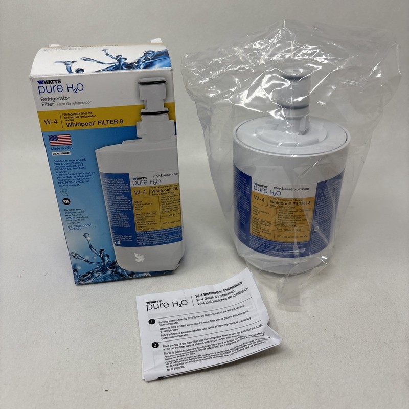 Watts Pure H2O Whirlpool Refrigerator Filter 8171413 Kitchenaid, Sears & Kenmore gallery