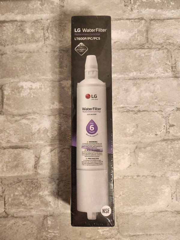 Original Equipment LG LT600P/PCPCS Refrigerator Water Filter New Sealed