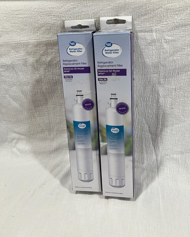 Great Value Refrigerator Water Filters Replaces GE Model RPWF 300 2 pack