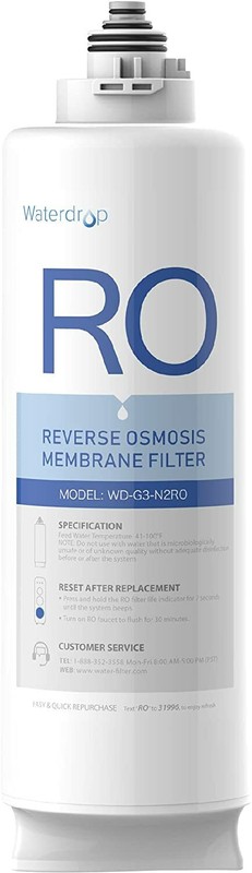 Waterdrop WD-G3-N2RO Filter, Replacement for WD-G3-W Reverse Osmosis System gallery