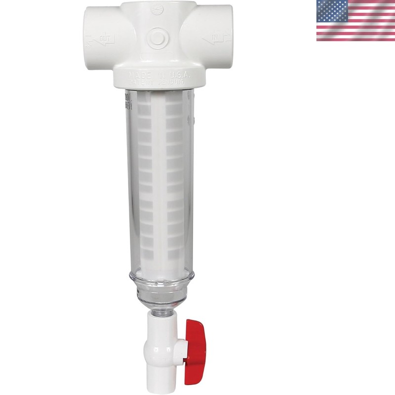 Rusco 1-12-100-F Polyester Spin-Down Sediment Filter – Cleaner Water Guaranteed