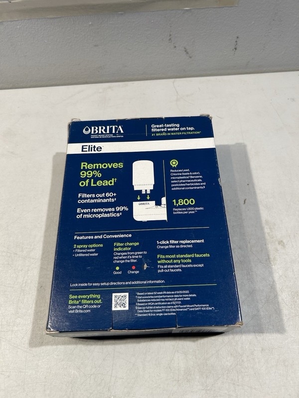 Brita On Tap Faucet Mount (1 System/1 Filter) (New/Open Box)