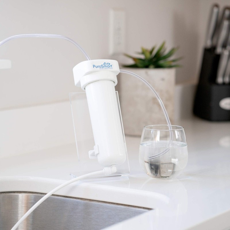 PuroSmart High Flow RO System, Counter Top Home Water Treatment System | Compact gallery