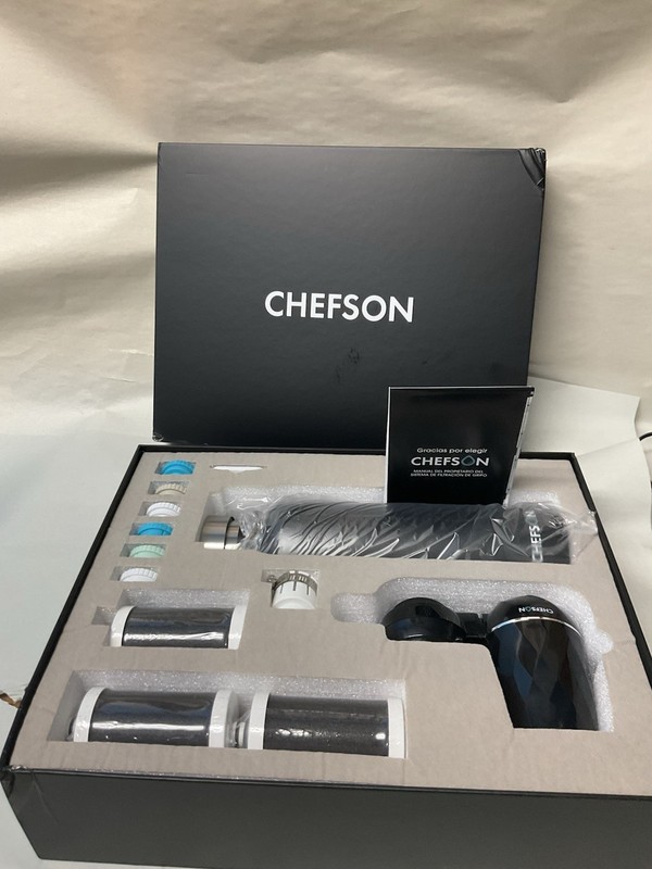Chefson Faucet Water Filter System Multi Stage Tap Purifier Kit w Cartridges NEW