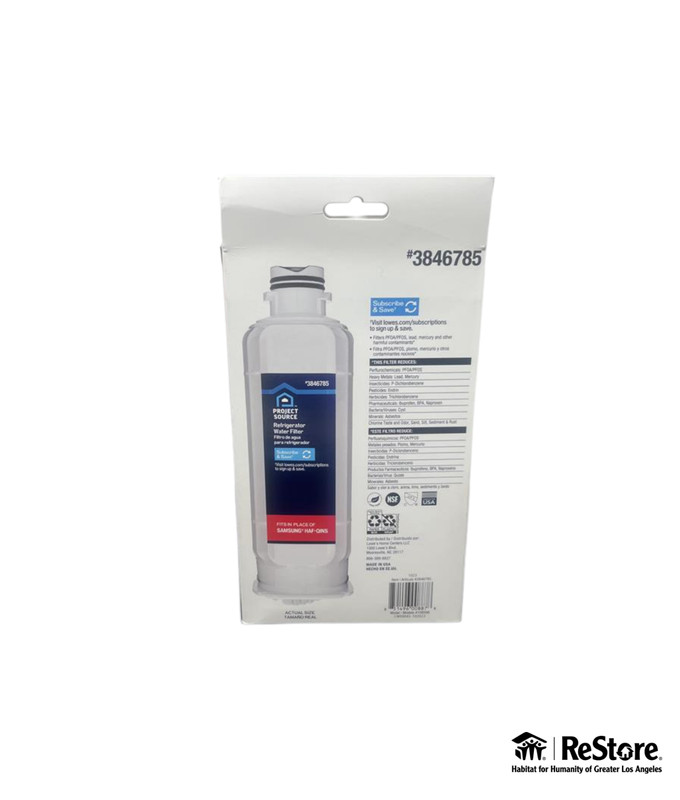 Project Source 2-Pack 6-Month Twist Refrigerator Water Filter 3846785 gallery