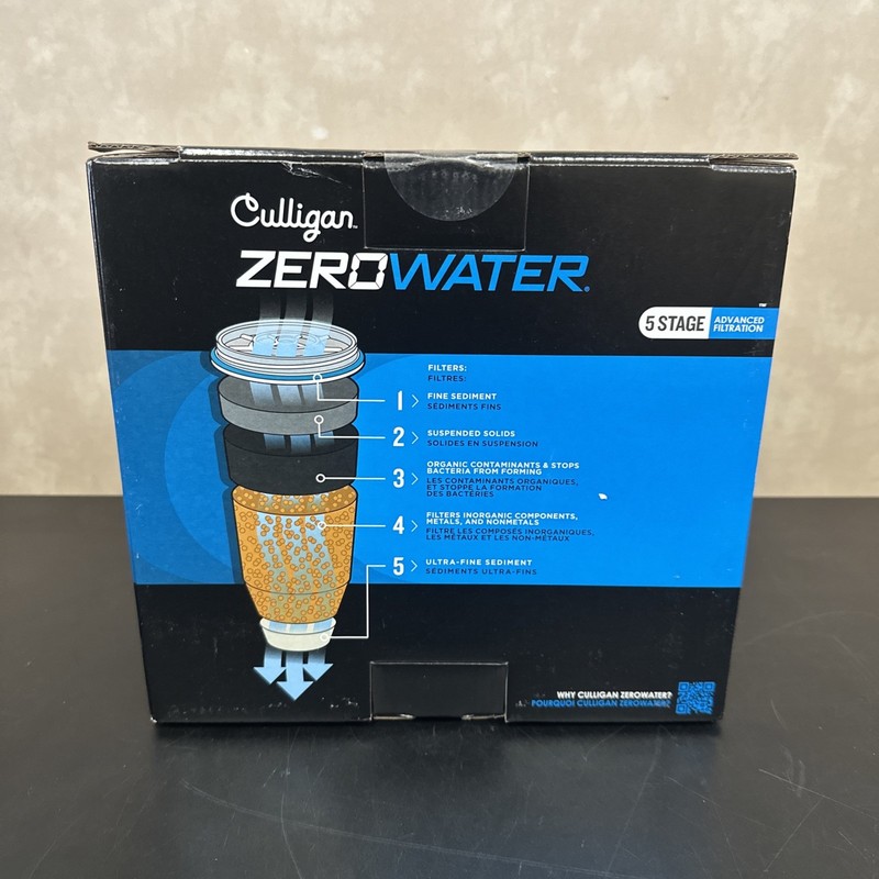 Culligan ZeroWater-5 Stage filtration-7 Cup With Filter- NEW gallery