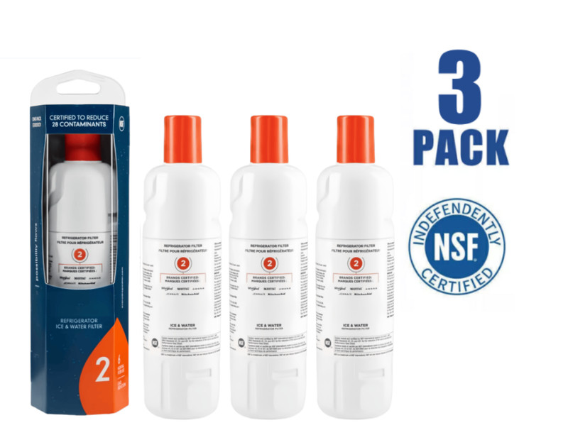 3 Pack-Refrigerator Ice Replacement W104132645A EDR22RXD1 Filter|IN Stock