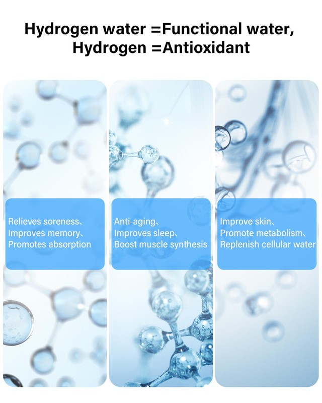 2026 Upgraded Hydrogen Water Bottle Generator 2400ppb Hydro-Rich H2 Maker gallery