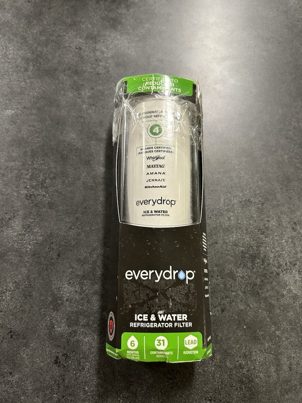 Everydrop by Whirlpool Ice and Water Refrigerator Filter 4 EDR4RXD1 Single Pack