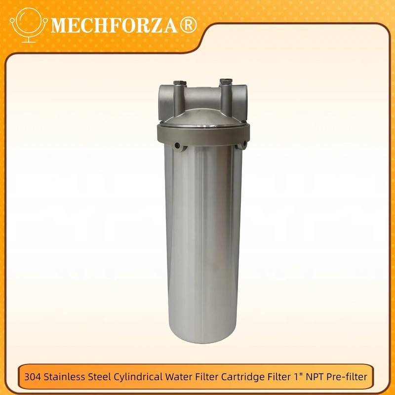 Cartridge Filter Water Purification 1" NPT *10" Pre-filter 304 Stainless Steel gallery