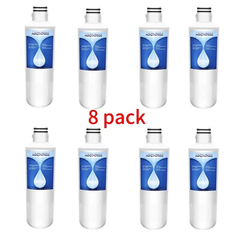 8pack Replacement Fridge Refrigerator Ice Water Filter LG LT1000P ADQ747935