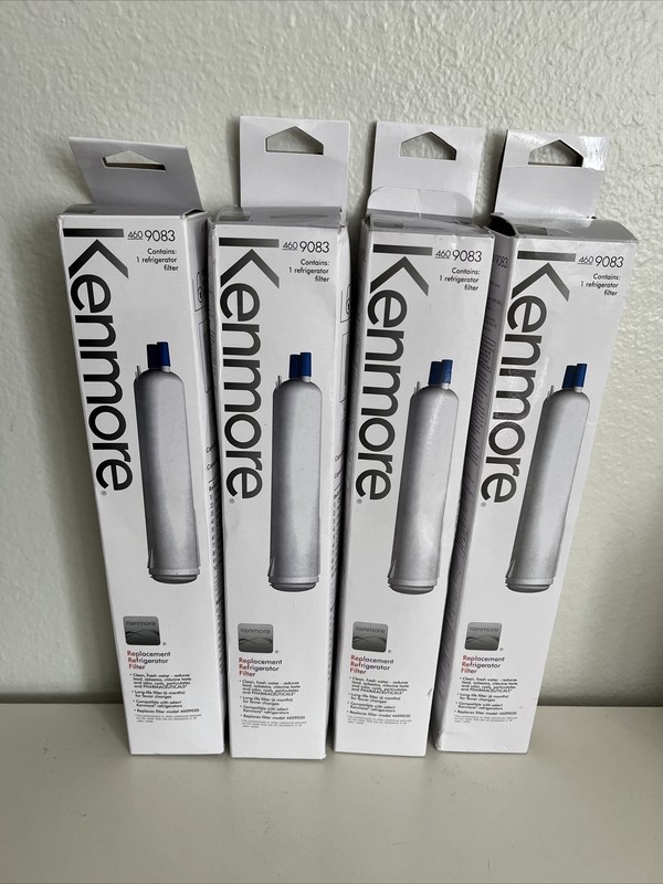 NEW SEALED 4 X Kenmore 9083 Refrigerator Water Filter- Damaged Boxes