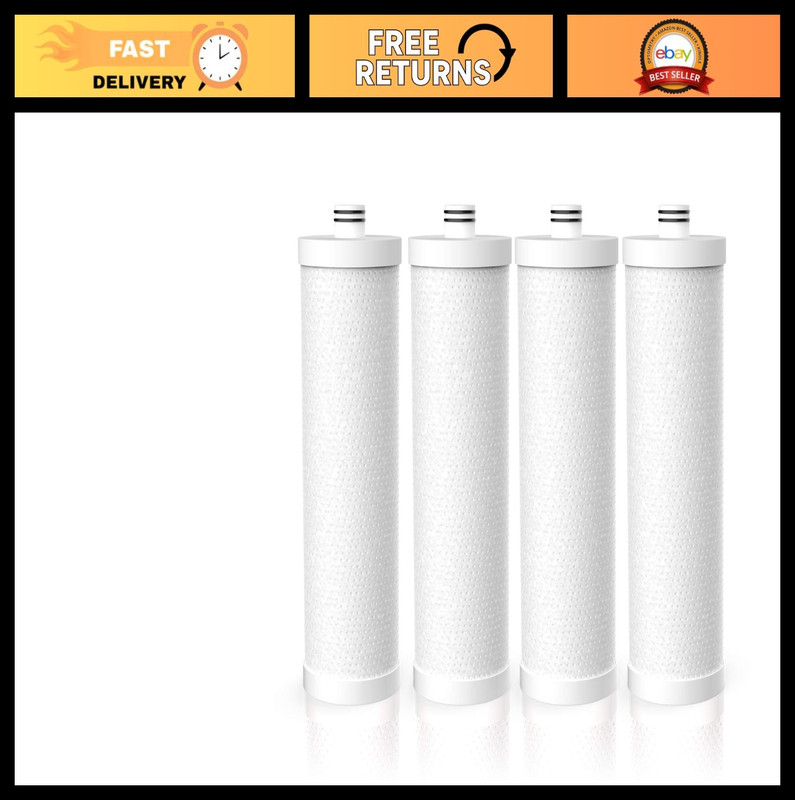 Replacement Filter Cartridge for MP99 MK99 MS99 Under Sink Water Filter – 4 Pack
