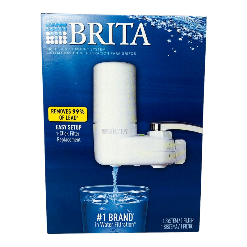 Brita Faucet Mount Water Filtration System & Filter - Easy Setup Model SAFF 100 gallery