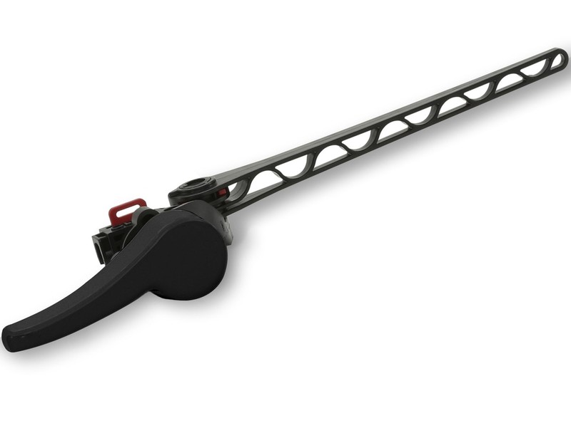Toilet Handle Metal Tank Lever Replacement Universal Fit Matte Black 6035BP