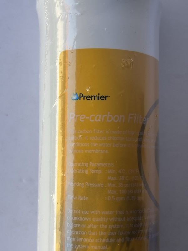 Watts Premier Pre-Carbon Filter WP105351 - New Sealed gallery