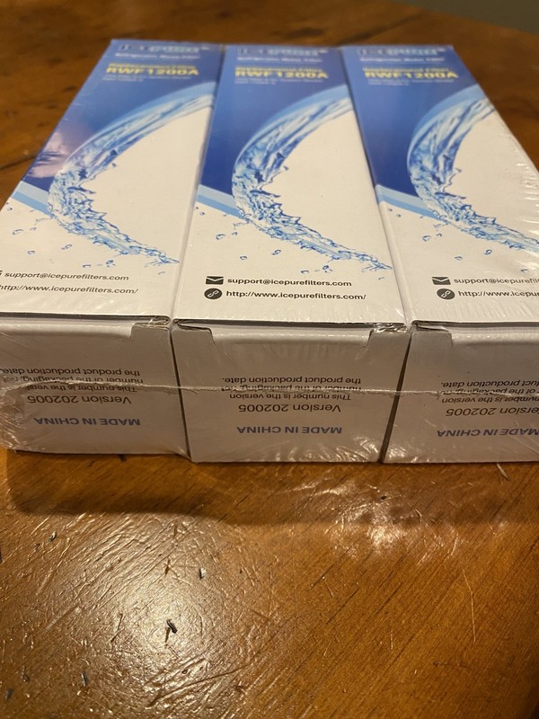 IcePure Refrigerator Water Filter PP-RWF1200A (Lot Of 3) New! gallery