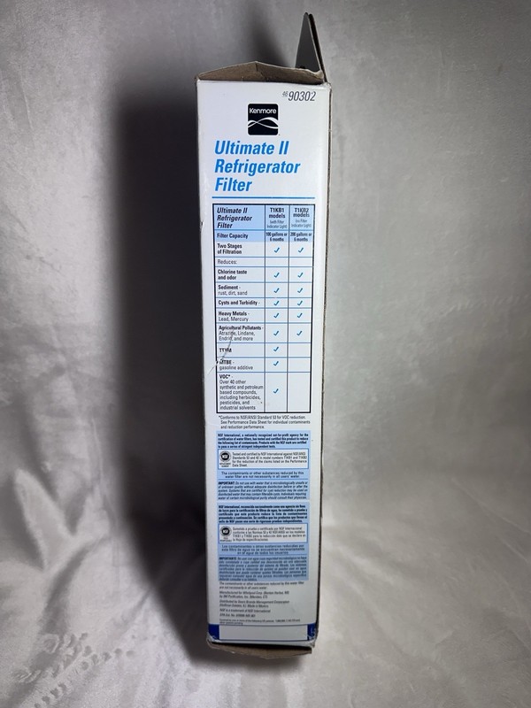 2 Kenmore Ultimate II Refrigerator Filters 4690302 - 2 Stage Filtration Open Box gallery