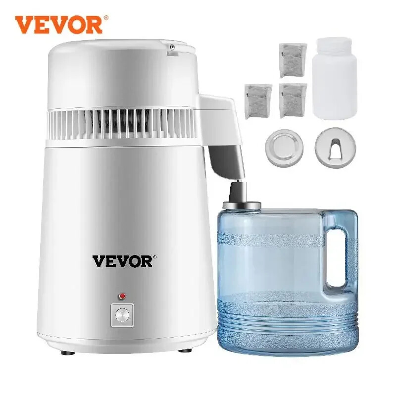 VEVOR 🔥 Newest 4L Water Distiller Water Filter Water Distiller Water Distiller