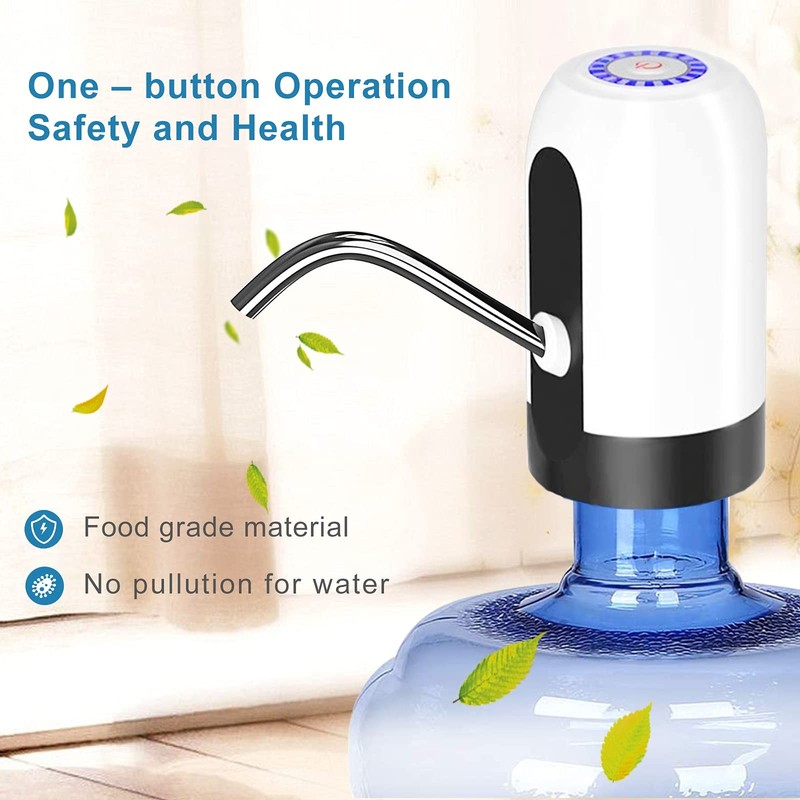 5Gal Water Dispenser Automatic Water Jug Dispenser Universal Water Bottle Pump gallery
