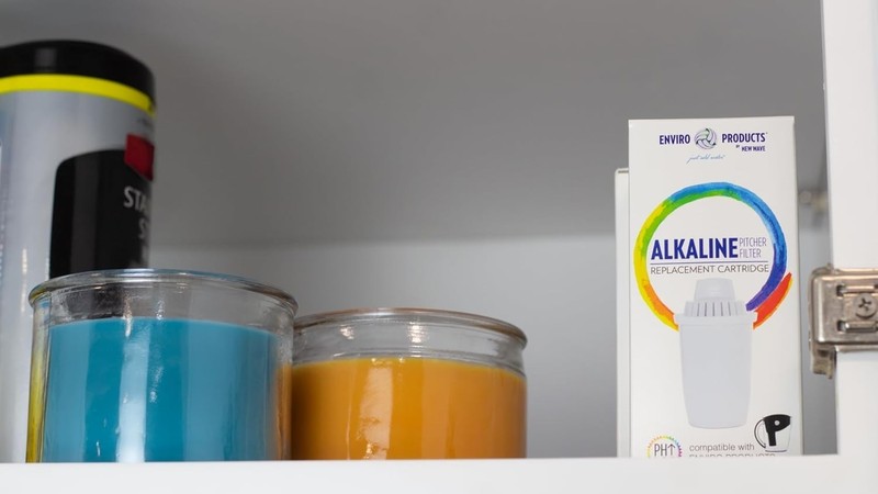 New Wave Enviro Alkaline Filter Cartridge 3 Pack 80 Gallon Pitcher Replace gallery
