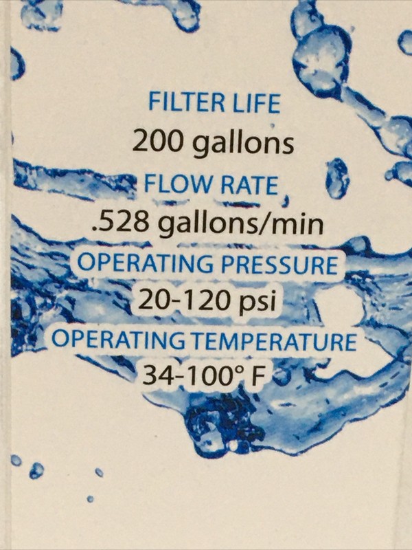 Mist Ultra Clarity Replacement for Bosch Ultra Refrigerator Water Filter gallery