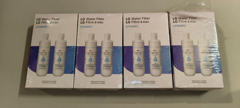 LG LT1000P2 6-Month / 200 Gallon Refrigerator Replacement Water Filter 2 Pack