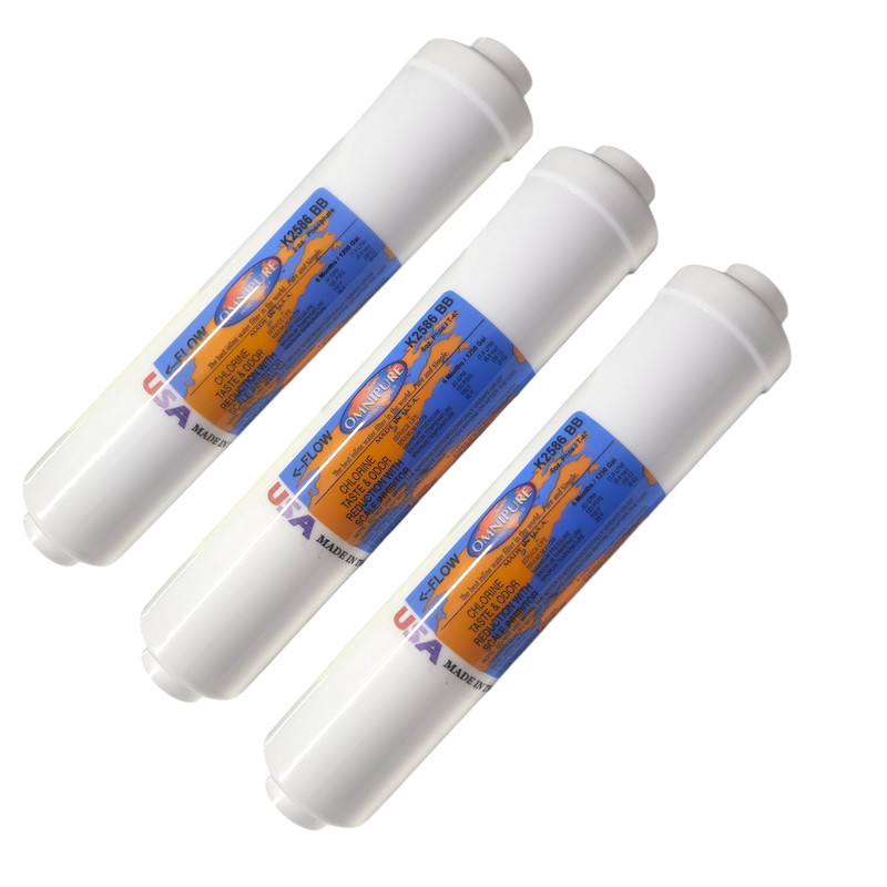 Omnipure K2586-BB 6oz. Phosphate water filter for Icemaker Scale Inhibitor – 1/4