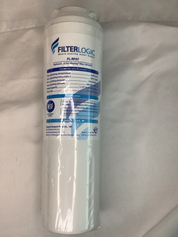 FilterLogic FL-RF07 Refrigerator Water Filter Replacement For Maytag Ukf8001