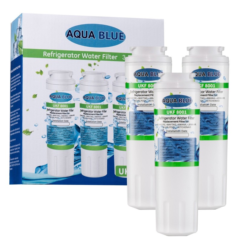 UKF8001 Refrigerator Water Filter, Replacement for Maytag UKF8001 (3)