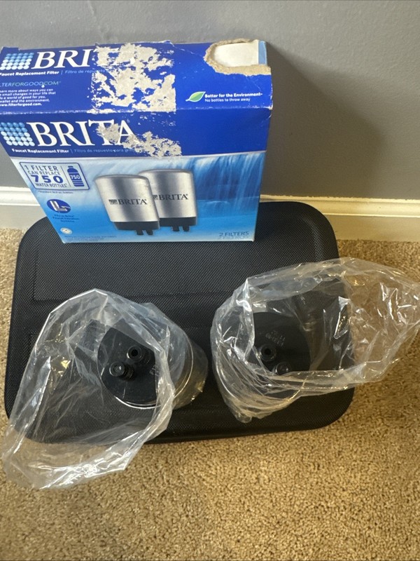 Brita Faucet Water Filter Replacements, (2) Chrome, FF-100, OPFF-100 & SAFF-100 gallery