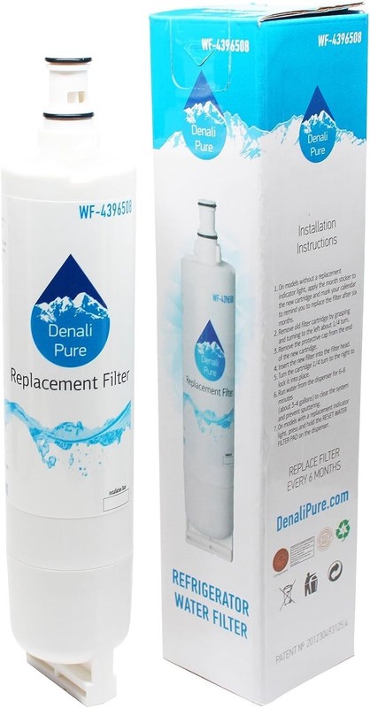 Qty 2 of Denali Pure Refrigerator Water Filter Replacement WF-4396508 New