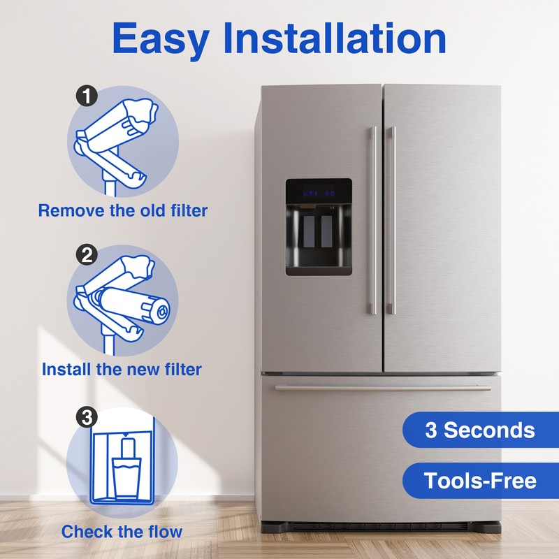 8 Pack Fit for Maytag UKF8001 UKF8001T UKF9001AXX WF295 Water Filter Replacement gallery