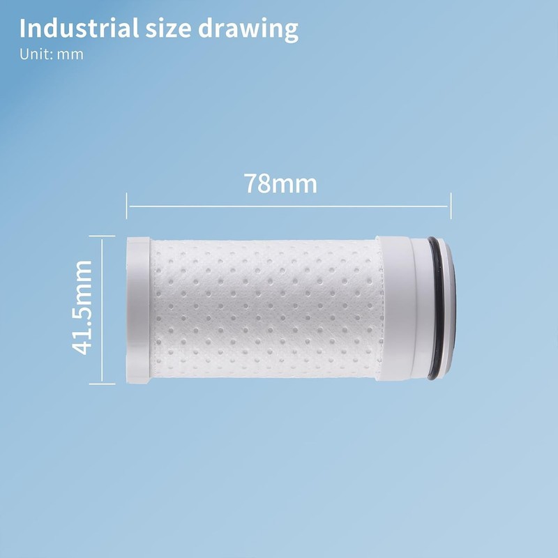 HOMELODY Faucet Filter 2-Pack U54042001 1050 Gal Tearable Carbon Fiber Purifier gallery