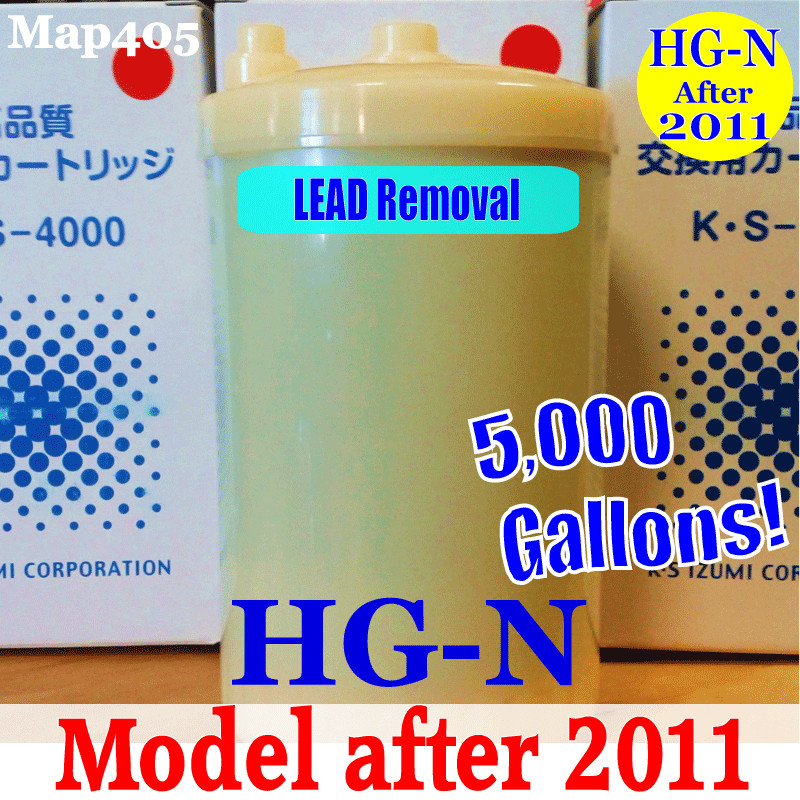 JAPAN HG-N LEAD REMOVE REPLACEMENT WATER FILTER FOR ENAGIC KANGEN Leveluk SD501