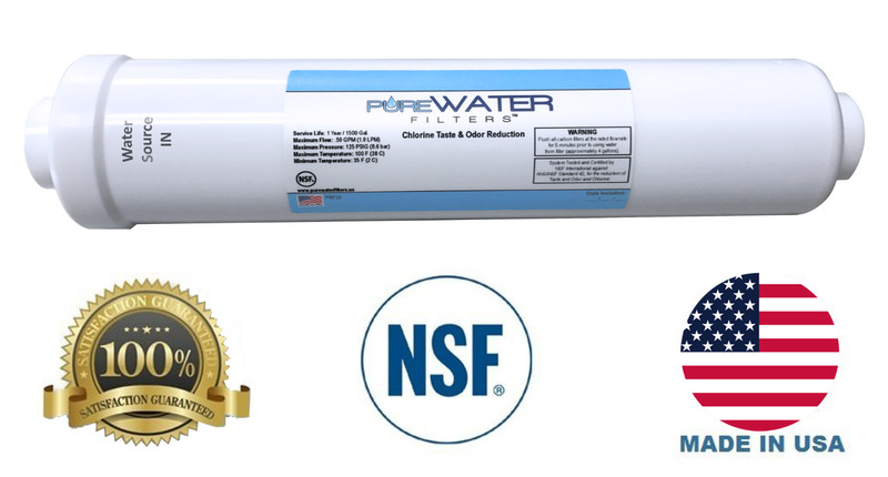 Inline Water Filter Kit for Refrigerators gallery