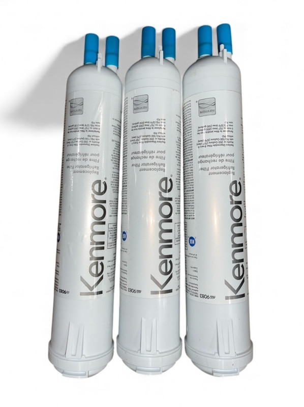 3 Pack Kenmore 9083 Refrigerator Cartridge Water Filter