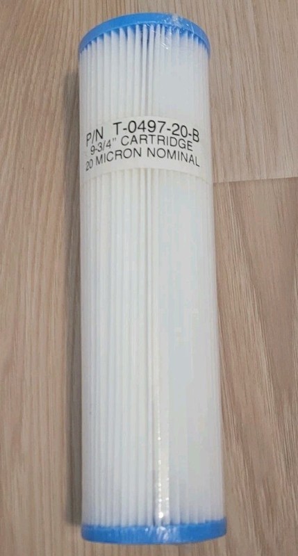20 Micron Reusable 9 3/4 Inch Cartridge