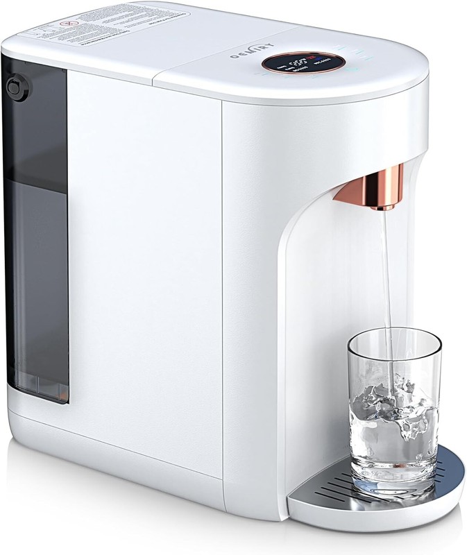 OEMIRY 2025 Upgraded UV Countertop Reverse Osmosis Water Filter System, 5:1 Pure