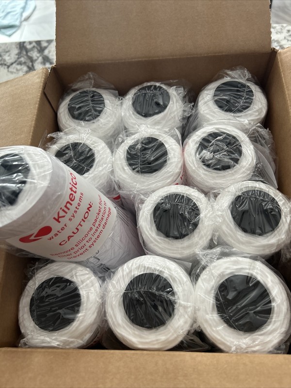 KINETICO Water Systems MACH 20 Micron Superkit Sediment Filter Cartridge-12 Pack