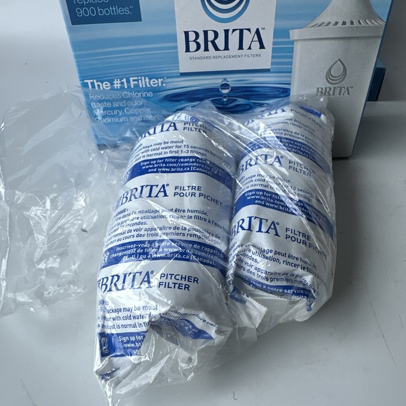 Brita 6 Cup Small Plastic Water Filter Pitcher, BPA Free with 1 Standard 5 Extra gallery
